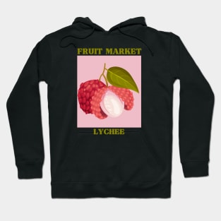 Fruit market lychee Hoodie